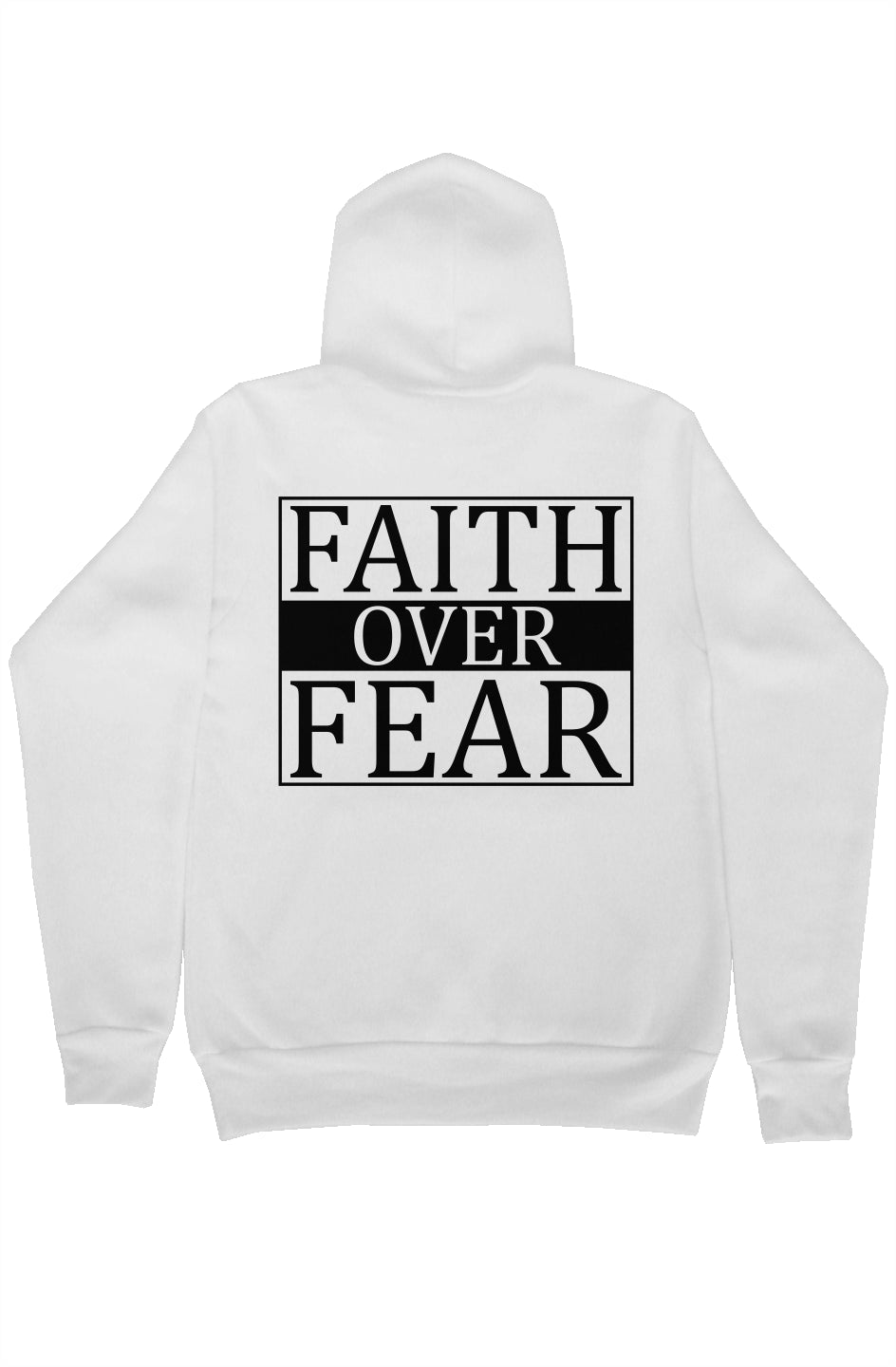 Courageous Heart - Faith over Fear - Pullover Hoody