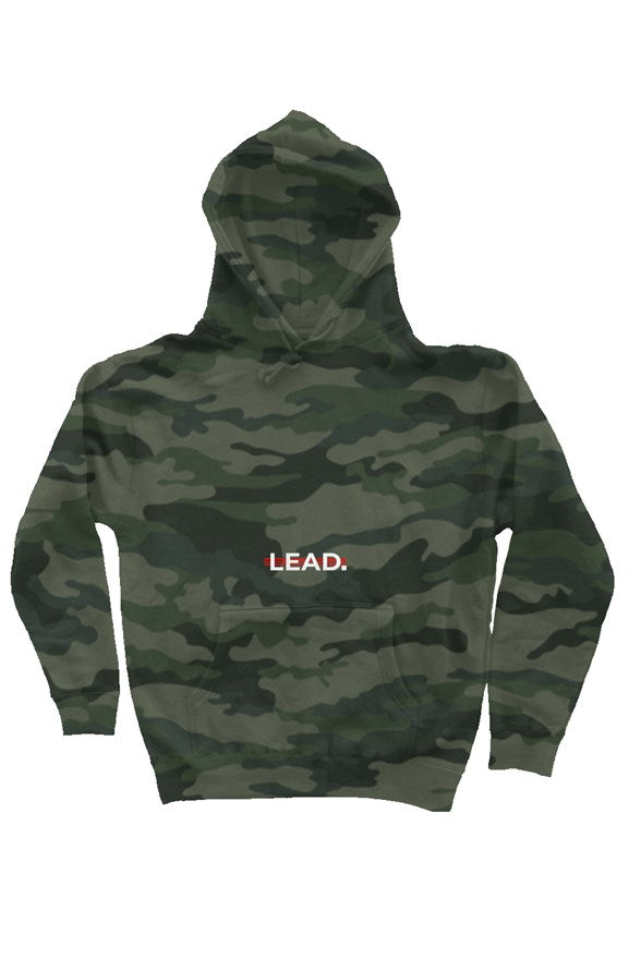 LEAD with COMMITMENT Camo Independent Heavyweight Hoodie